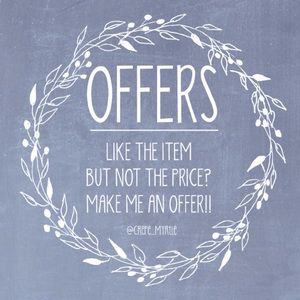 Reasonable offers will be considered!♥️